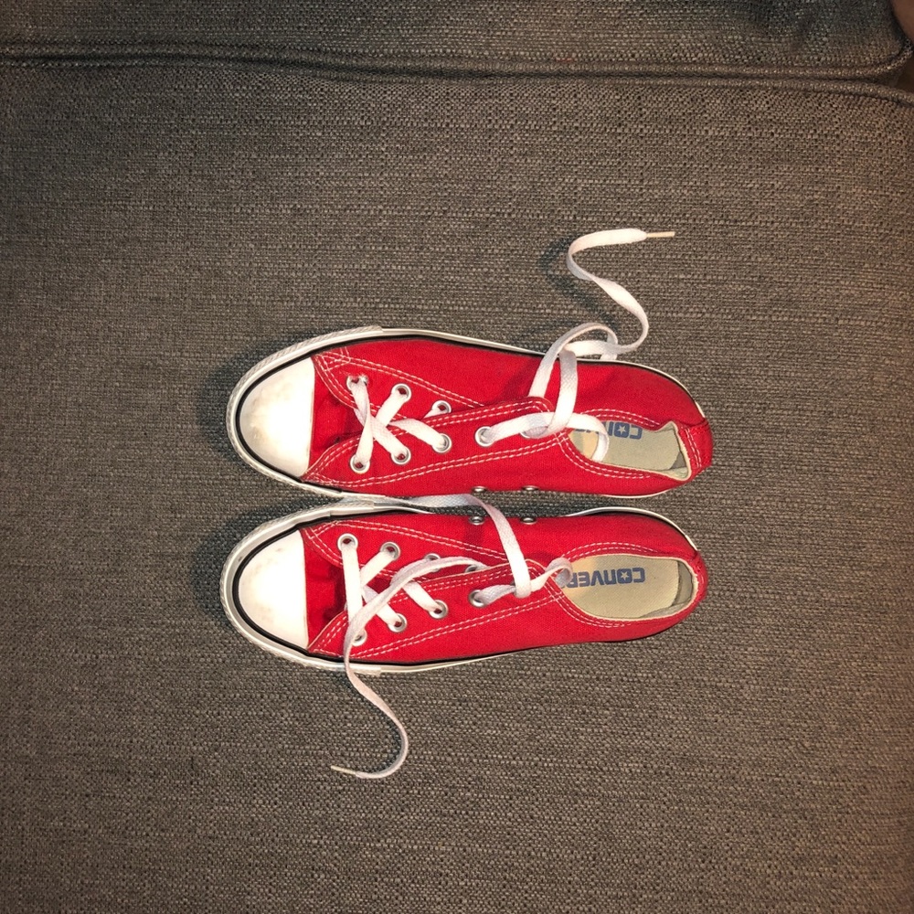Red converse